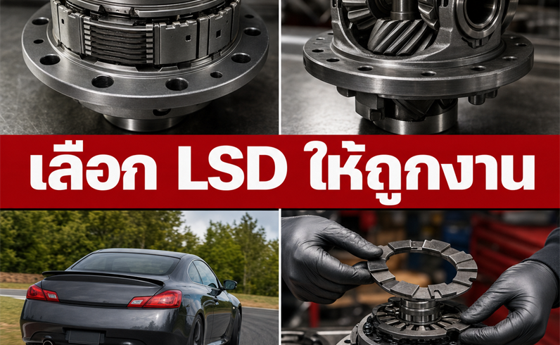  ใส่ LSD แล้วรถจะเกาะขึ้นเสมอจริงไหม?