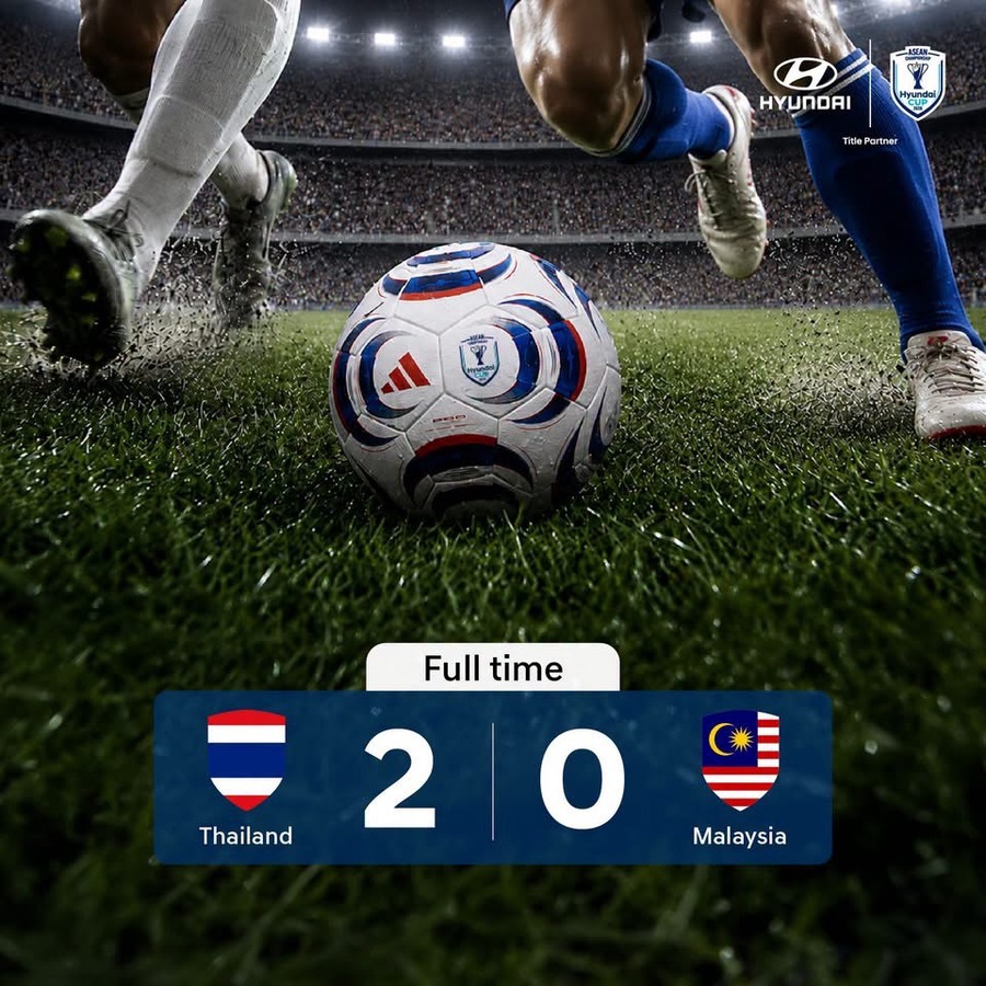 ฮุนได ร่วมฉลองชัย “ช้างศึก” เปิดบ้านชนะมาเลเซีย 2-0 ศึก ASEAN Hyundai Cup™ 2026 ชวนแฟนบอลร่วมทดลองขับรถยนต์ฮุนได รับเสื้อฟุตบอลทีมชาติไทย หลังชัยชนะของทัพ “ช้างศึก”