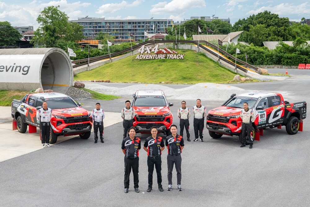 TOYOTA GAZOO Racing Thailand ส่ง Hilux TRAVO พิสูจน์ความแกร่ง พร้อมสู้ศึกในรายการ AXCR 2026 ตอกย้ำวิสัยทัศน์ “MAKING EVER-BETTER MOTORSPORTS-BRED CARS”