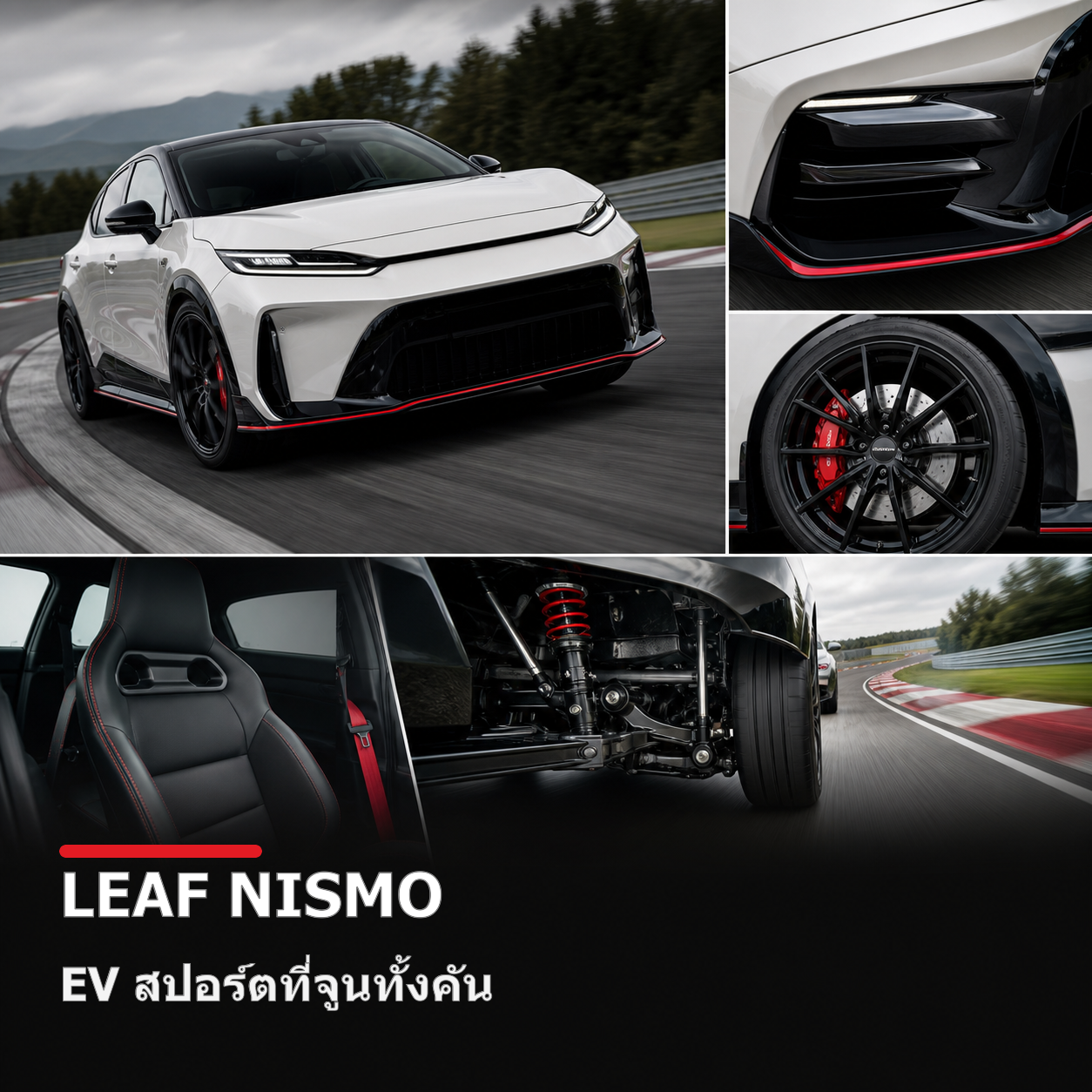  LEAF NISMO ใหม่ ไม่ได้ขายแค่แรงขึ้น…แต่จูน “ความรู้สึกทั้งคัน”
