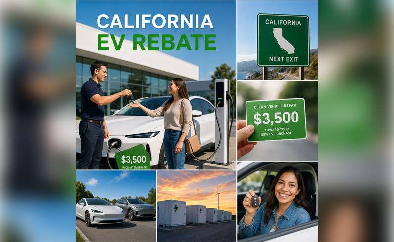California แจกรีเบต EV สูงสุด 3,500 ดอลลาร์ | Hyundai, Lucid, Tesla เริ่มก่อน