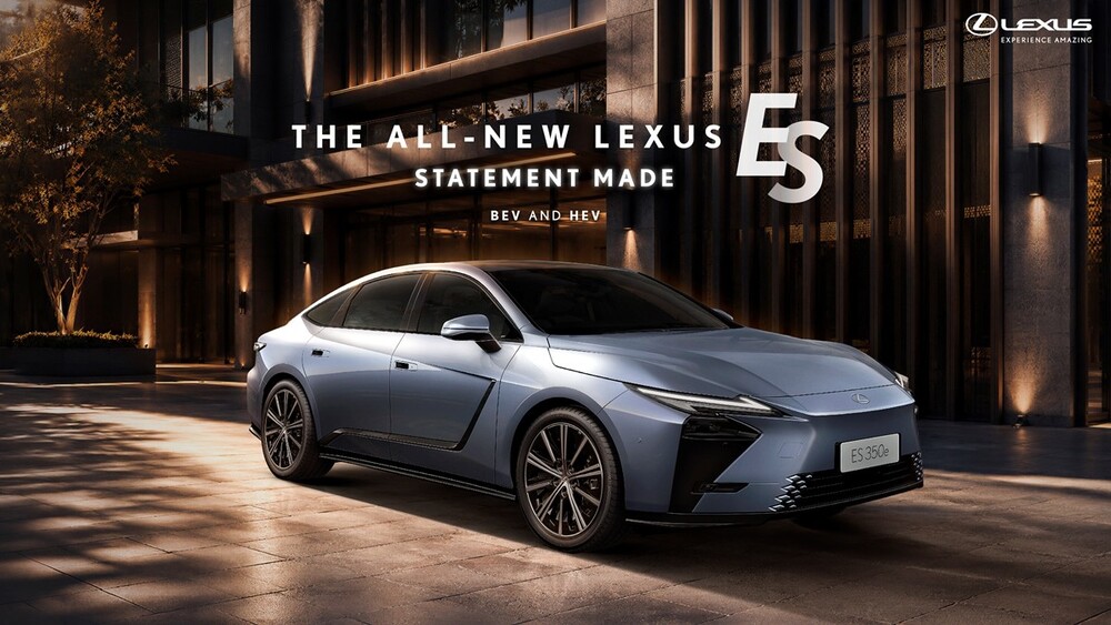 เลกซัสเปิดตัว “The All-New Lexus ES” ยนตรกรรมซีดานหรู Experience Elegant and Electrified Sedan นิยามใหม่แห่งความเหนือระดับ