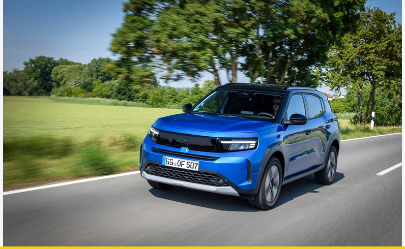 Opel Frontera Start รุ่นเริ่มต้นเยอรมนี 21,990 ยูโร เพิ่มเบนซินเทอร์โบ 100 PS