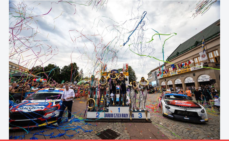 Lancia Ypsilon Rally2 ขึ้นโพเดียม Barum Zlín ยังลุ้นแชมป์ FIA ERC อีก 2 สนาม