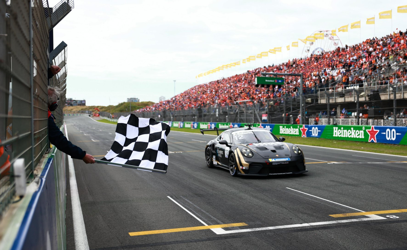 Flynt Schuring คว้าแชมป์ Porsche Supercup 2026 หลังชนะเรซ Zandvoort