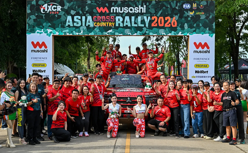 WORK เผย CRAG T-GRABIC II MC+ ที่ติดตั้งบน Triton แชมป์ AXCR 2026