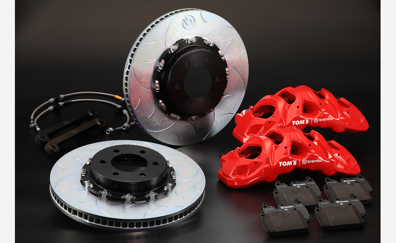 TOM’S × brembo BM เบรก 8 พอตสำหรับ SUV ใหญ่ รองรับ Land Cruiser, Lexus GX/LX, Tundra และ Tacoma