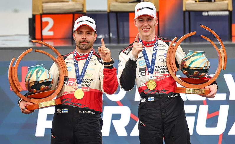 Sami Pajari ชนะ Rally Paraguay ทำสถิติแชมป์ WRC 3 สนามติดต่อกัน