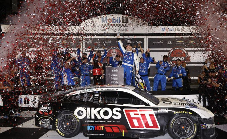 Ryan Preece คว้าชัย NASCAR Cup แบบเก็บคะแนนครั้งแรกที่ Daytona