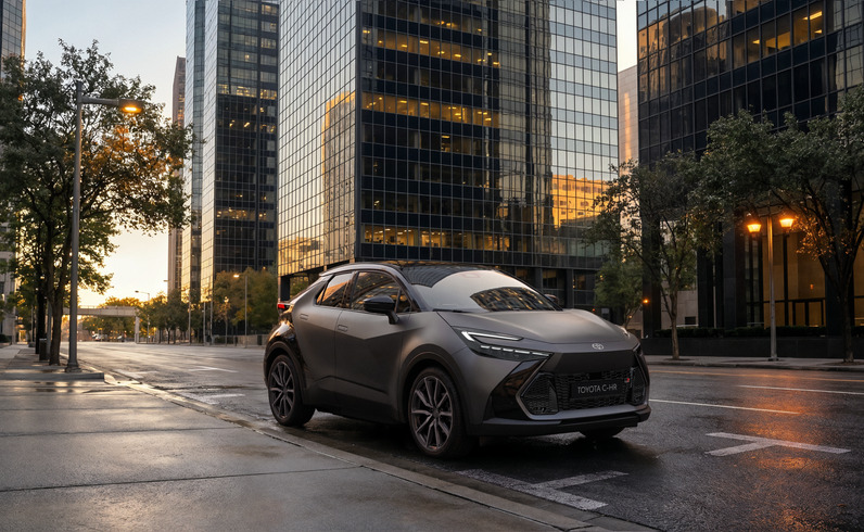 Toyota C-HR GR SPORT ฉลอง 10 ปี เพิ่มสี Onyx Grey ด้านและล้อ 20 นิ้ว