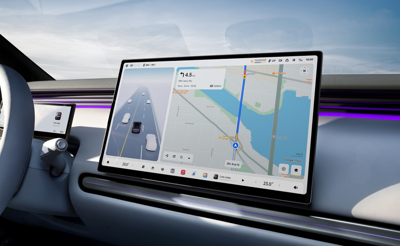XPENG L03 ใช้ Google Maps SDK ในรถรุ่นแรก วางแผนจุดชาร์จตามพลังงานที่คาดว่าจะใช้