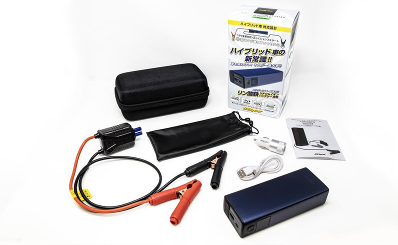 BELLOF จำหน่ายจัมพ์สตาร์ต 12,000mAh รองรับรถไฮบริดในญี่ปุ่น