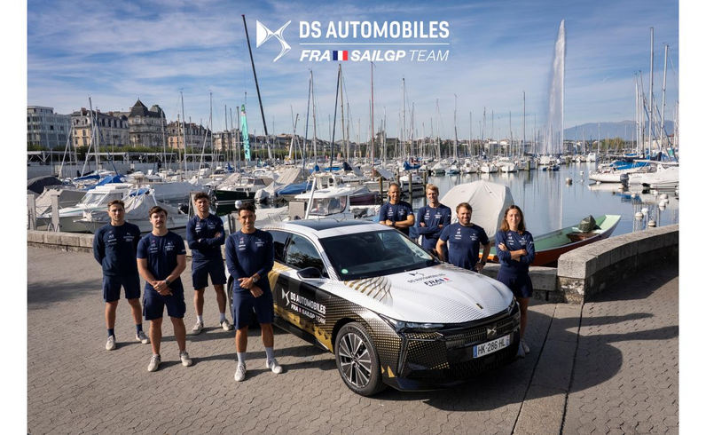 DS N°4 SailGP เผยลายพิเศษ Midnight Blue และ Metallic Gold รับศึกเจนีวา