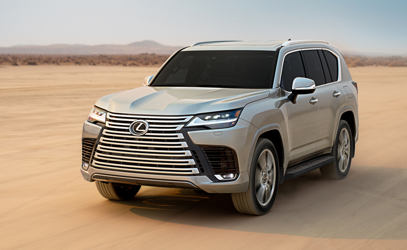 Lexus LX ปี 2027 อัปเดตอุปกรณ์สหรัฐฯ เริ่ม 109,050 ดอลลาร์