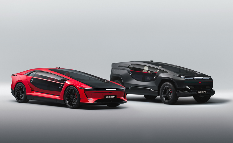 CEER EXOBOT เปิดตัว EV ซาอุฯ สูงสุด 1,111 แรงม้า แบตเตอรี่ 112 kWh