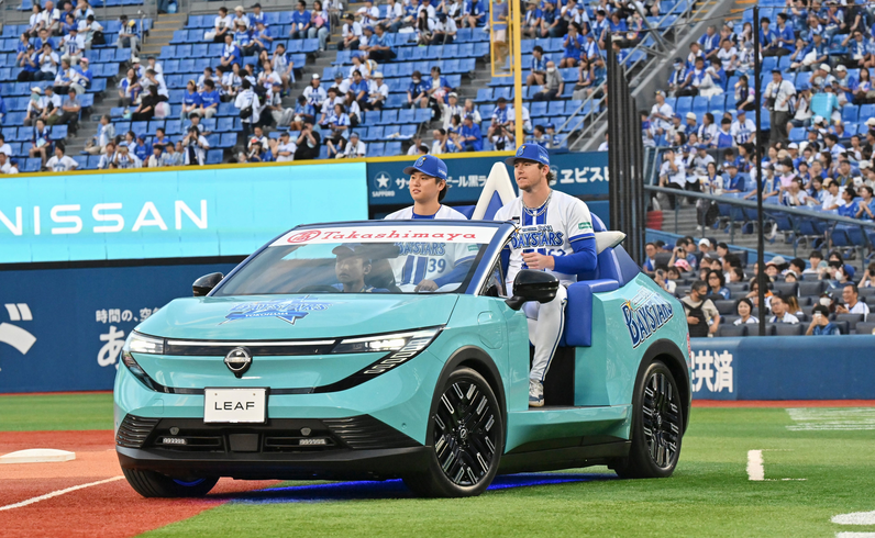 Nissan LEAF เจเนอเรชัน 3 กลายเป็นรีลีฟคาร์โลกมี 2 คันที่โยโกฮามา
