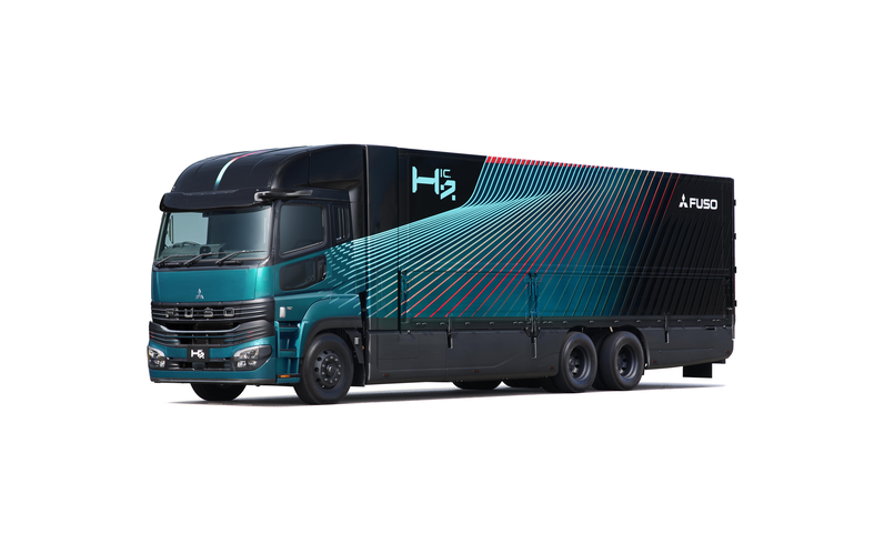 Mitsubishi Fuso เตรียมโชว์ H2IC รถบรรทุกเครื่องยนต์ไฮโดรเจนที่ญี่ปุ่น