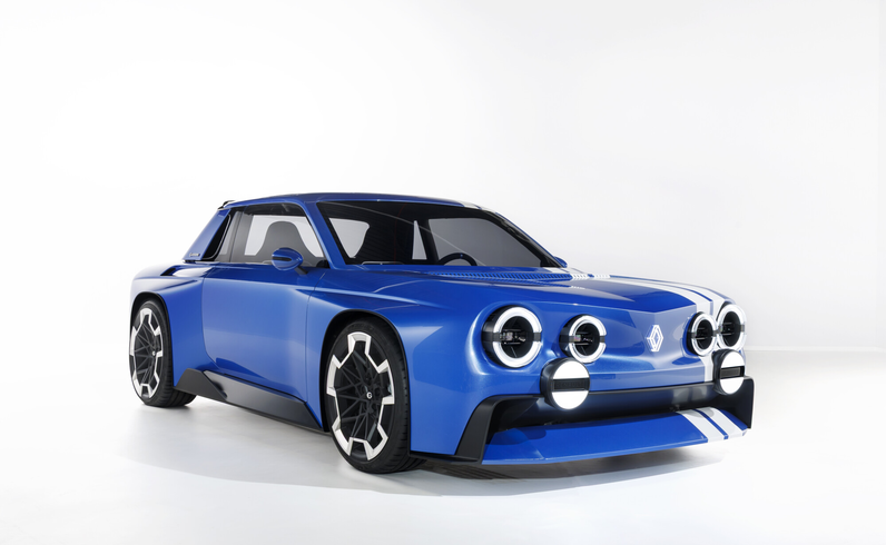Renault 8 Gordini Concept รถไฟฟ้าขับหลัง 270 แรงม้า ย้อนตำนานปี 1964