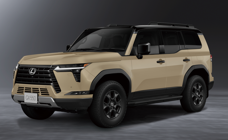 Lexus GX550 OVERTRAIL+ ที่ญี่ปุ่น ปรับยาง 265/70R18 ราคา 12.4 ล้านเยน