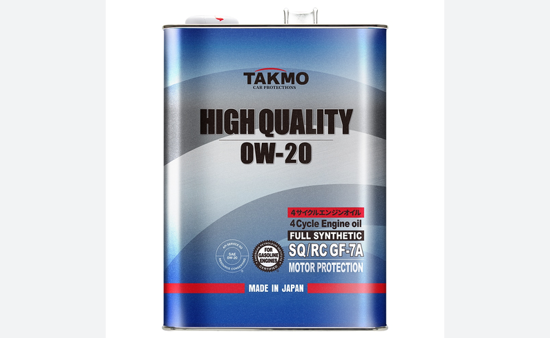 TAKMO เปิดน้ำมันเครื่อง 0W-20 มาตรฐาน API SQ/GF-7A เริ่ม 6,790 เยน