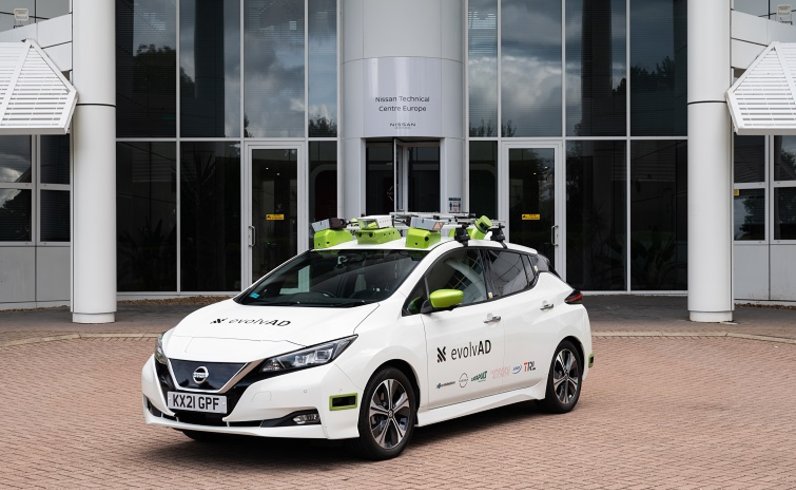 Nissan นำโครงการ 3 ล้านปอนด์ ทดสอบบริการรถอัตโนมัติด้วย LEAF ใน Cambridge
