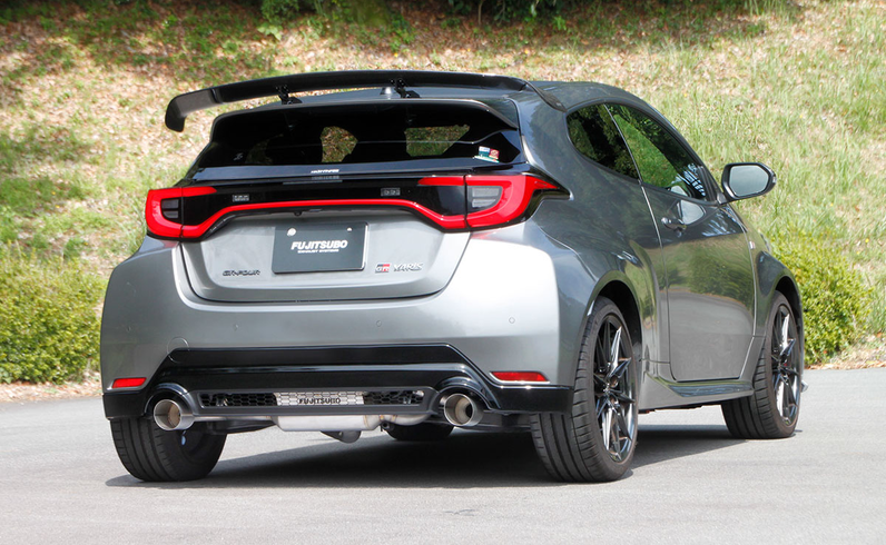 FUJITSUBO A-RM titanium สำหรับ GR Yaris ใหม่ ลดน้ำหนักเหลือ 9.7 กก.