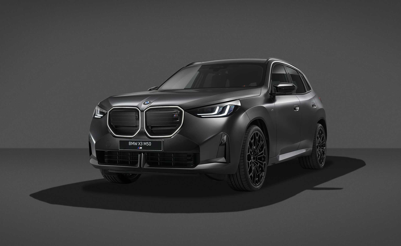 BMW X3 M50 xDrive เพิ่มเป็น 443 PS พร้อม Black Package ล้อ 22 นิ้ว