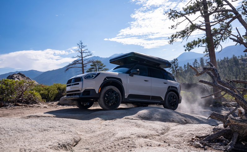 MINI Countryman Untamed ยกช่วงล่าง 15 มม. หลังคารับน้ำหนักขณะจอด 300 กก.