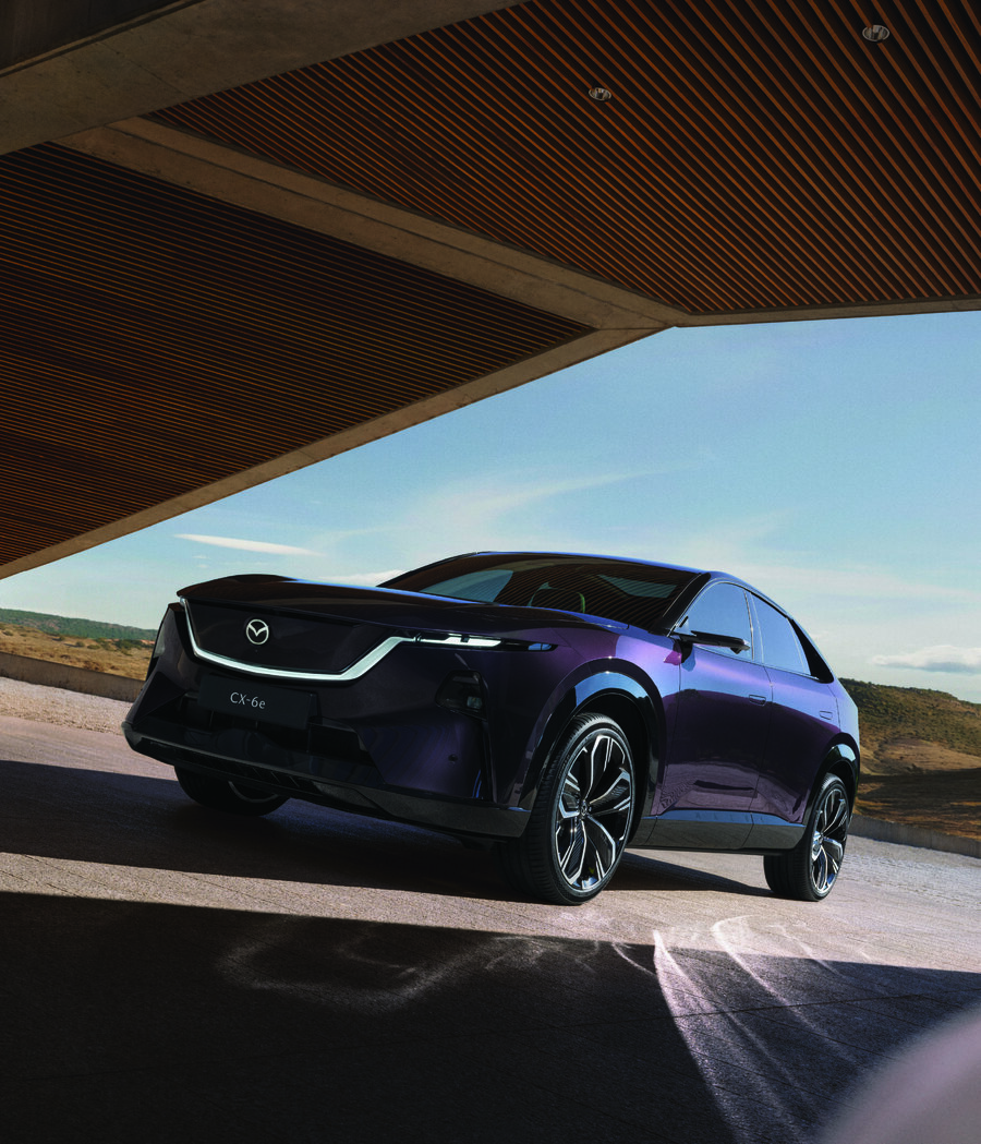 มาสด้าเปิดตัว THE ALL-ELECTRIC MAZDA CX-6e รถไฟฟ้าอเนกประสงค์อัจฉริยะสำหรับครอบครัว ถ่ายทอดเอกลักษณ์มาสด้าในยุคอีวีได้อย่างลงตัว