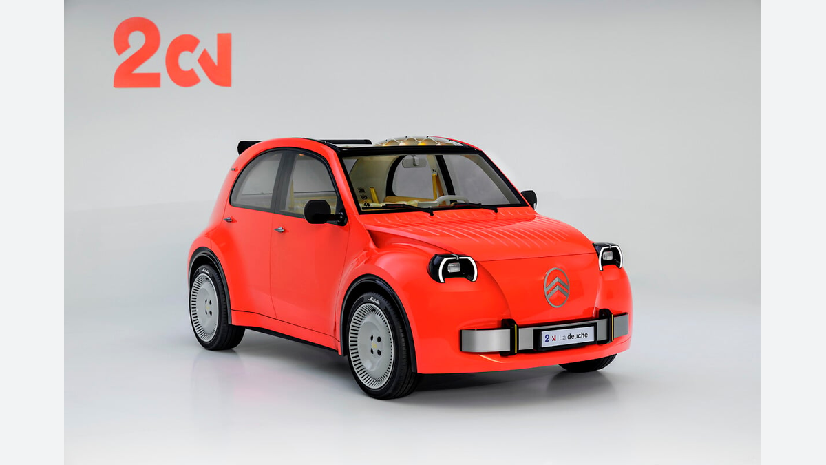 Citroën 2 CV Concept ตั้งเป้า EV ราว 15,000 ยูโร ภายในปี 2028