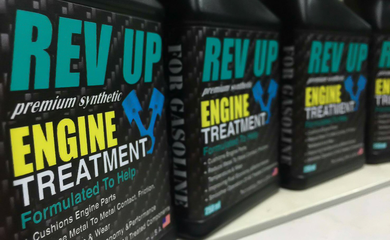 REV UP ENGINE TREATMENT  สารเติมแต่งเพิ่มประสิทธิภาพน้ำมันเครื่อง พิสูจน์แล้วเห็นผลจริง!!!